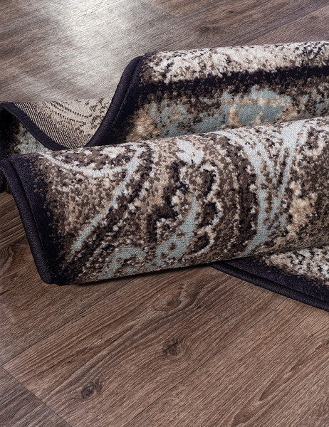 Ковер Merinos Valencia Deluxe d328-DAIRE-BROWN