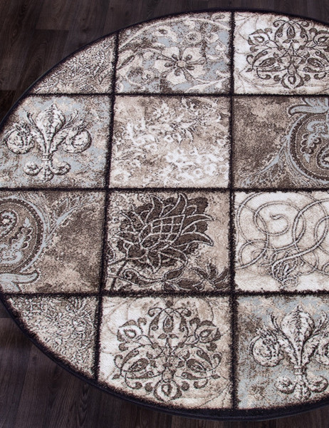 Ковер Merinos Valencia Deluxe d328-DAIRE-BROWN