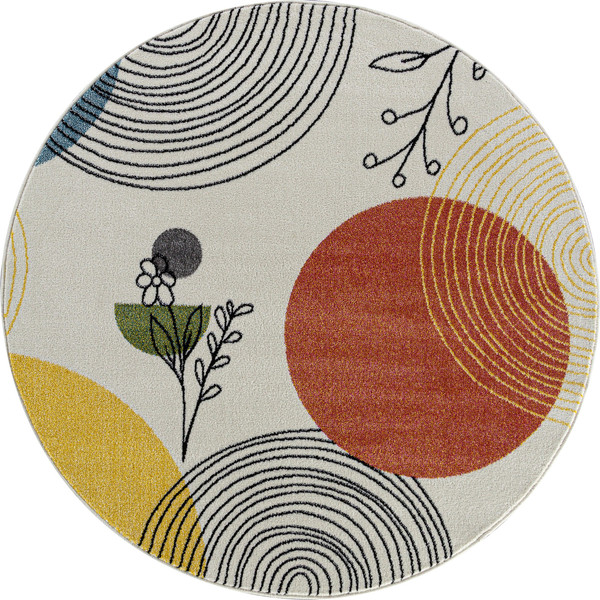 Коврик Merinos Rio F234-DAIRE-GRAY-BLUE - фото