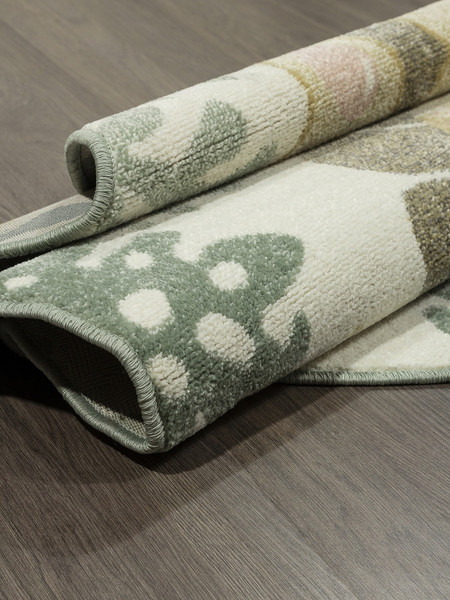 Коврик Merinos Izumrud F261-DAIRE-LIGHT-CREAM