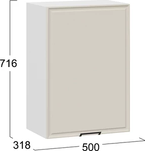 Шкаф навесной для кухни ТриЯ Белладжио 1ВВ5 с одной дверью