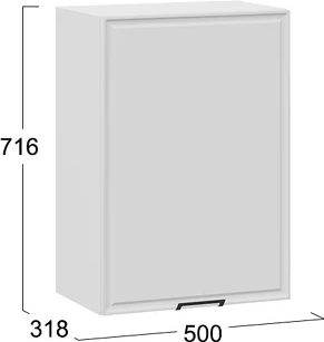 Шкаф навесной для кухни ТриЯ Белладжио 1ВВ5 с одной дверью