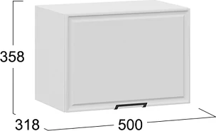 Шкаф навесной для кухни ТриЯ Белладжио 1ВВ5Г с одной откидной дверью 
