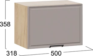 Шкаф навесной для кухни ТриЯ Белладжио 1ВВ5Г с одной откидной дверью