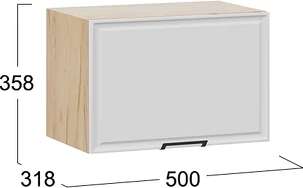 Шкаф навесной для кухни ТриЯ Белладжио 1ВВ5Г с одной откидной дверью