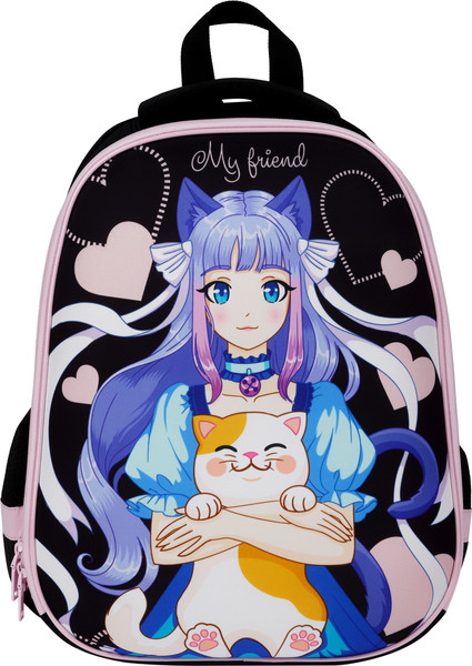 Школьный рюкзак ArtSpace School Friend. Cool Girl / Uni_17798 - фото