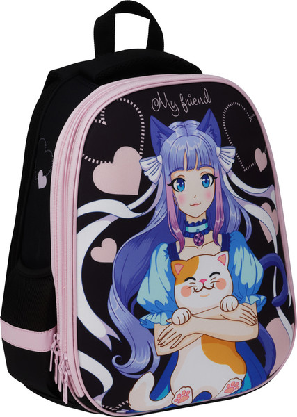 Школьный рюкзак ArtSpace School Friend. Cool Girl / Uni_17798