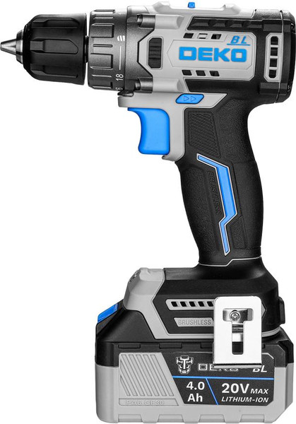 Аккумуляторная дрель-шуруповерт Deko Loner 20V ONE+ / 085-1004