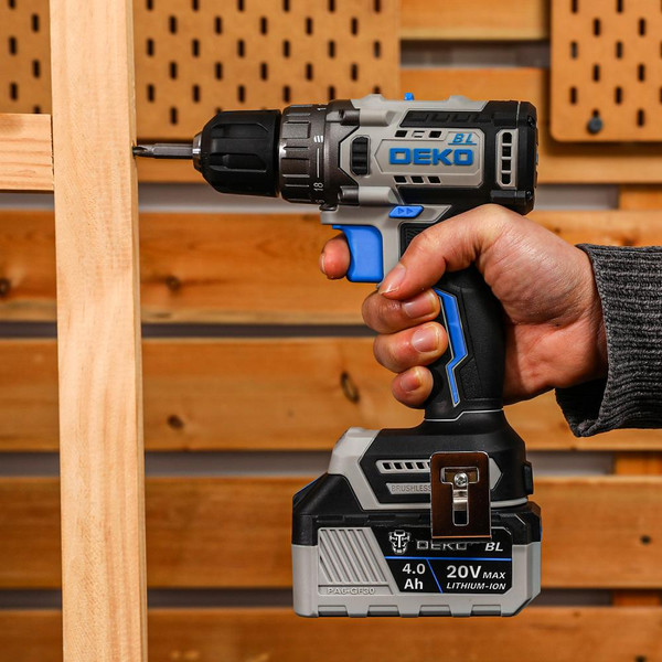 Аккумуляторная дрель-шуруповерт Deko Loner 20V ONE+ / 085-1004