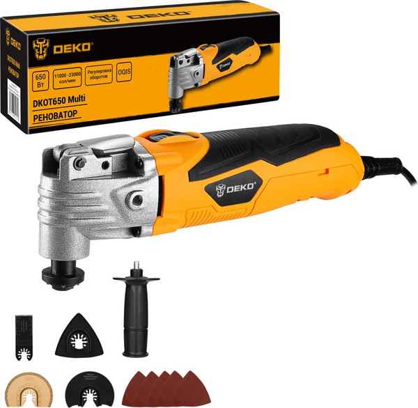 Реноватор Deko DKOT650 Multi Быстрозажимной / 085-1076 - фото