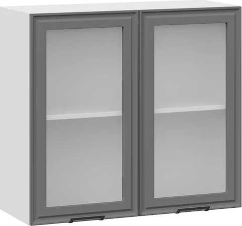Шкаф навесной для кухни ТриЯ Белладжио 1ВВ8С с двумя дверьми - фото