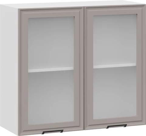 Шкаф навесной для кухни ТриЯ Белладжио 1ВВ8С с двумя дверьми - фото