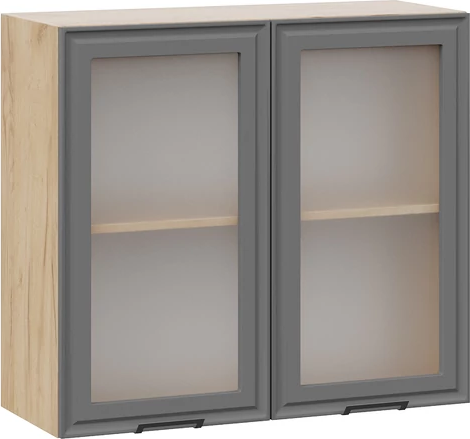 Шкаф навесной для кухни ТриЯ Белладжио 1ВВ8С с двумя дверьми - фото