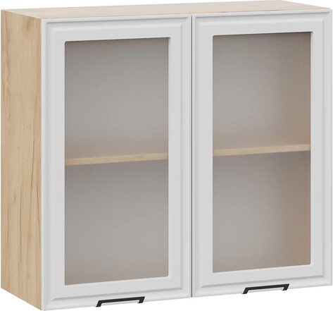 Шкаф навесной для кухни ТриЯ Белладжио 1ВВ8С с двумя дверьми - фото