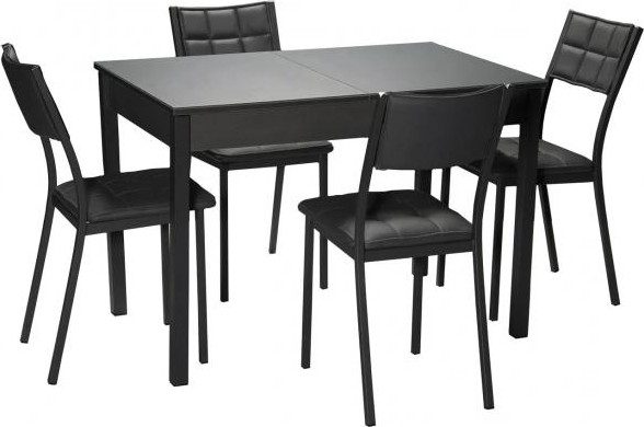 Обеденный стол Древпром Бристоль М81 110-140x68