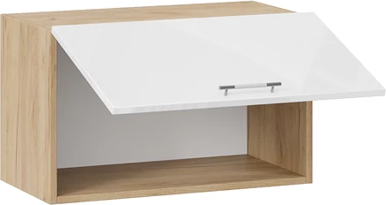 Шкаф навесной для кухни ТриЯ Весна 1В8Г с одной откидной дверью