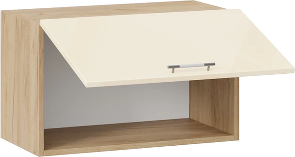 Шкаф навесной для кухни ТриЯ Весна 1В8Г с одной откидной дверью