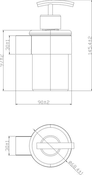 Набор аксессуаров для ванной Lauter 21TS3018 + 21TS3020 + 21TS3008 + 21TS3007