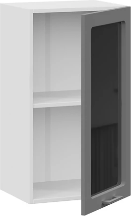 Шкаф навесной для кухни ТриЯ Габриэлла 1ВВ4С с одной дверью 