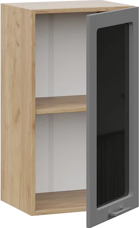 Шкаф навесной для кухни ТриЯ Габриэлла 1ВВ4С с одной дверью