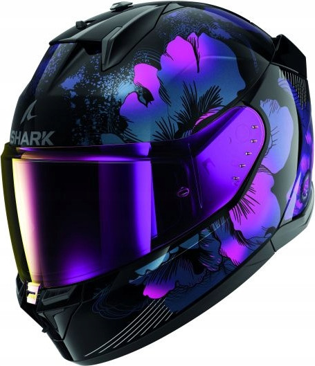 Мотошлем Shark Helmets D-SKWAL 3 Mayfer HE0926E-KVX-XS - фото