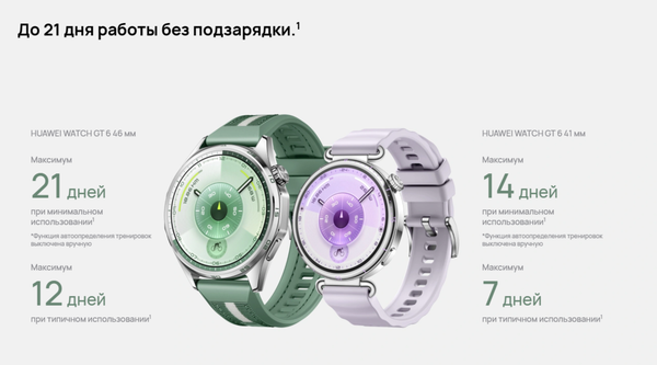 Умные часы Huawei Watch GT 6 41mm / 55020FVV