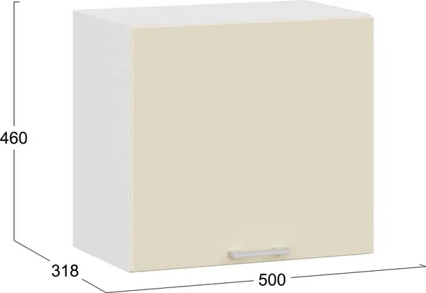 Шкаф под вытяжку ТриЯ Габриэлла 1ВВ5Г с одной откидной дверью