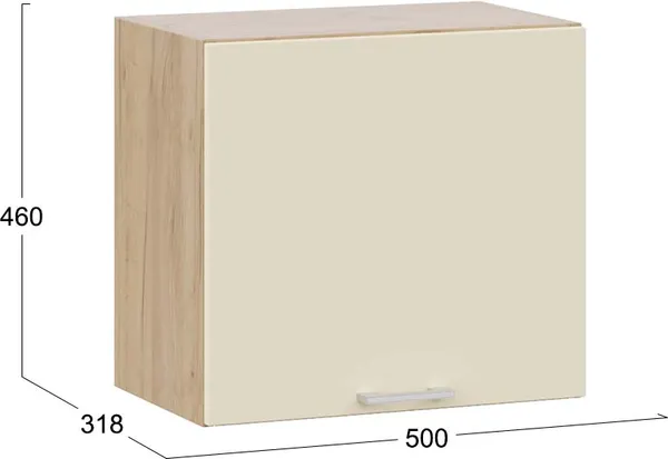 Шкаф под вытяжку ТриЯ Габриэлла 1ВВ5Г с одной откидной дверью