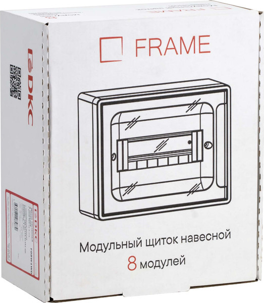 Бокс пластиковый DKC Frame 8М / F08W1WD