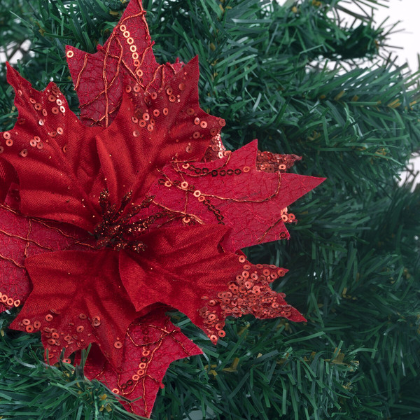 Набор елочных игрушек Золотая сказка Цветок / 592419