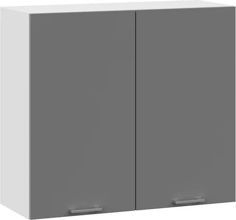 Шкаф навесной для кухни ТриЯ Габриэлла 1ВВ8 с двумя дверьми - фото