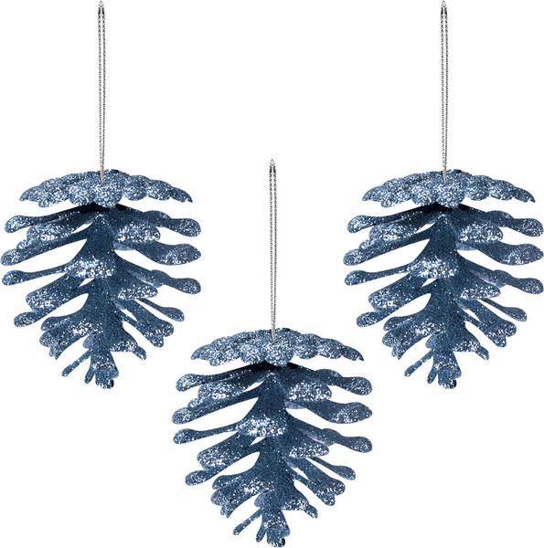 Набор елочных игрушек Золотая сказка Шишки / 592455