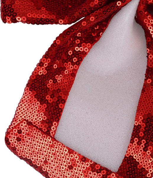 Подвеска новогодняя Золотая сказка Бант с пайетками / 592480