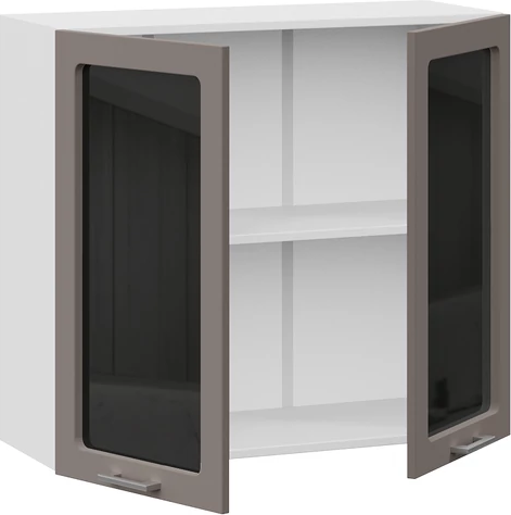 Шкаф навесной для кухни ТриЯ Габриэлла 1ВВ8С с двумя дверьми 