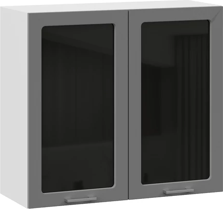 Шкаф навесной для кухни ТриЯ Габриэлла 1ВВ8С с двумя дверьми - фото