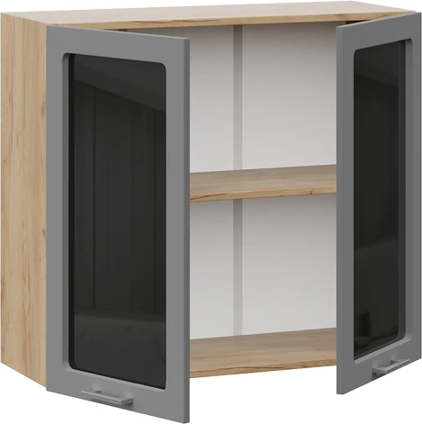 Шкаф навесной для кухни ТриЯ Габриэлла 1ВВ8С с двумя дверьми