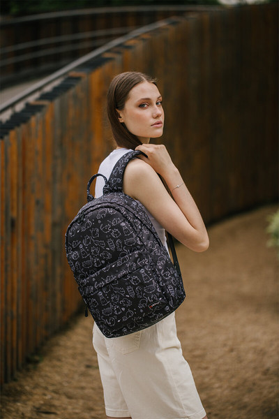 Рюкзак Heikki Crazy Cats / 273853