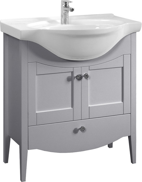 Тумба под умывальник Belux Афины Н 85-01 (30, железный серый матовый)