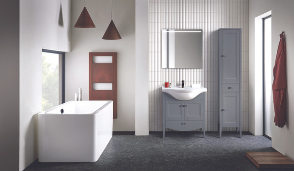 Тумба под умывальник Belux Афины Н 85-01 (30, железный серый матовый)