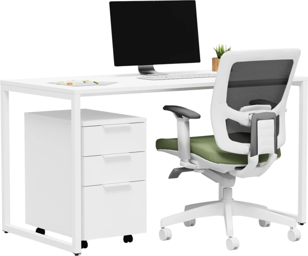 Письменный стол Crafto Тор с тумбой 06 138x70x75 - фото