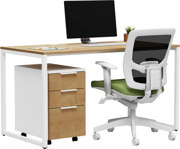 Письменный стол Crafto Тор с тумбой 07 138x70x75 - фото