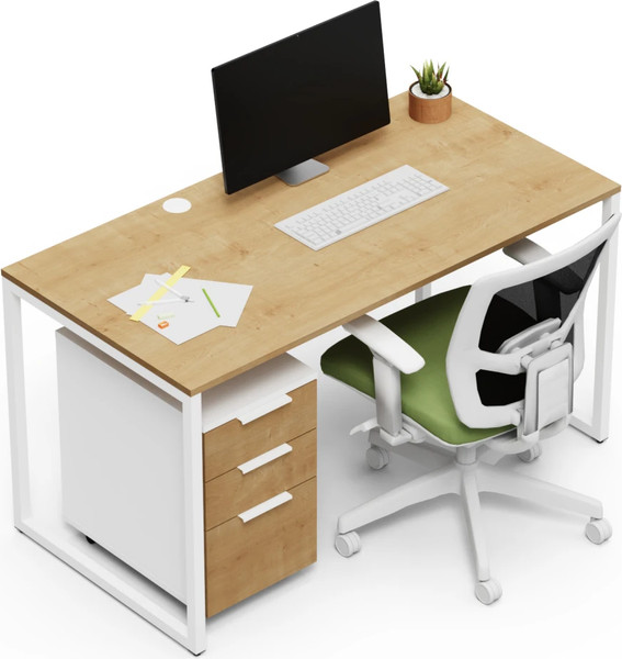 Письменный стол Crafto Тор с тумбой 07 138x70x75