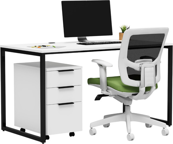 Письменный стол Crafto Тор с тумбой 10 138x70x75 - фото