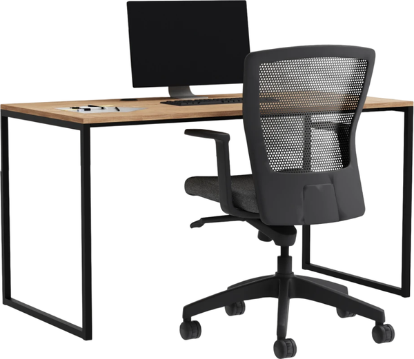 Письменный стол Crafto Тор с экраном 02 138x70x75 - фото