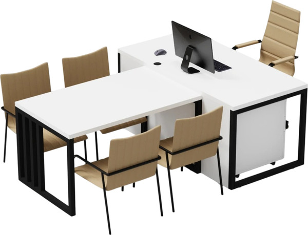 Письменный стол Crafto Дойл 02 с приставкой 210x160x79 - фото