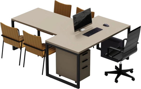 Письменный стол Crafto Клинт 05 с приставкой 210x160x79 - фото