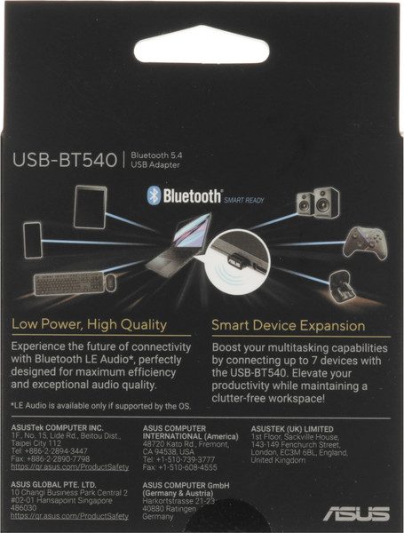 Bluetooth-адаптер Asus USB-BT540