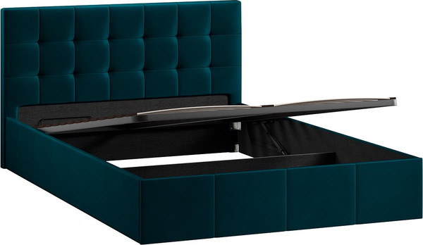 Двуспальная кровать ТриЯ Эмма с ПМ и заглушиной 140x200