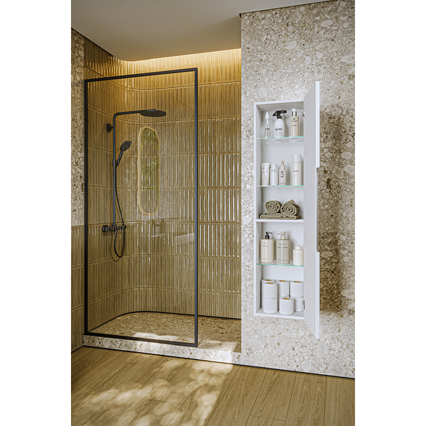 Шкаф-полупенал для ванной Aqwella Vancouver VAN0535