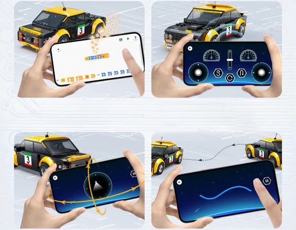 Конструктор управляемый CaDa Fiat Abarth 131 C51092W